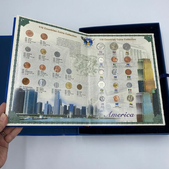 World Coins Collection 110 Countries Coin Collection in Chinese Collector Book - Picture 7 of 13